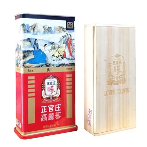 Hồng Sâm Khô Hàn Quốc KGC 300g Hộp 19 Củ