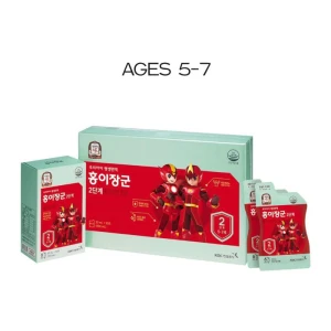 Hồng Sâm Trẻ Em KGC Step 2 (5-7 Tuổi) (20ml x 30 Gói)