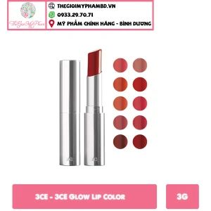 3CE - 3CE Glow Lip Color Under Pressure