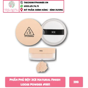 3CE - Phấn Phủ Bột 3CE Natural Finish Loose Powder 20g 001