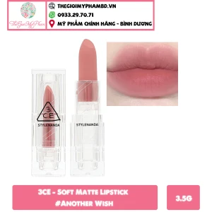 3CE - Soft Matte Lipstick Another Wish (Ko tđ)