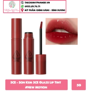 3CE - Son Kem 3CE Glaze Lip Tint New Motion