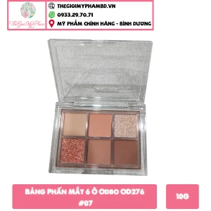Bảng Phấn Mắt 6 Ô Odbo OD276 07