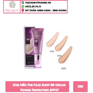 BB tím nhỏ Power Perfection SPF37 V203