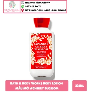 BBW - Body Lotion 236ml Cherry Blossom (Mẫu mới)