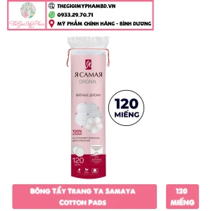 Bông Tẩy Trang Ya Samaya Cotton Pads 120 Miếng