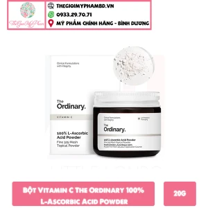 Bột Vitamin C 100% The Ordinary L-Ascorbic Acid Powder 20g