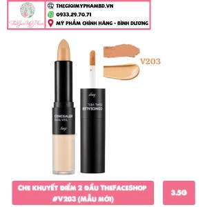 Che khuyết điểm 2 đầu TheFaceShop V203 (Mẫu mới)