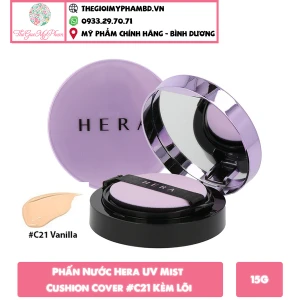 Cushion Hera UV Mist Cover C21 Kèm Lõi (Ko tđ)