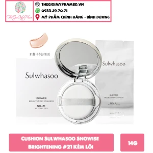 Cushion Sulwhasoo Snowise Brightening 21 Kèm Lõi (Ko Tđ)