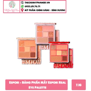 Espoir - Bảng Phấn Mắt Espoir Real Eye Palette Nude Mood