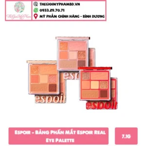 Espoir - Bảng Phấn Mắt Espoir Real Eye Palette Peachy Like
