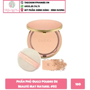 Gucci - Phấn Phủ Mat Naturel 02 (Ko tđ)