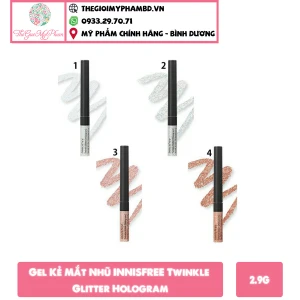 Innisfree - Kẻ Mắt Nhũ Innisfree Hologram Twinkle Glitter 3