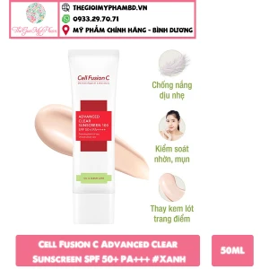 KCN Cell Fusion C SPF 50 PA 50ml (Xanh)