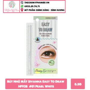 Kẻ Bọng Mắt Bắt Sáng Sivanna HF926 1 Pearl White