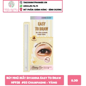 Kẻ Bọng Mắt Bắt Sáng Sivanna HF926 3 Champagne