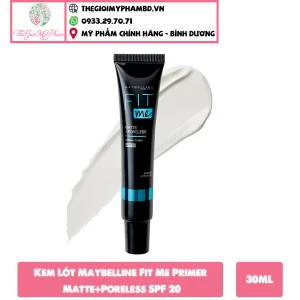 Kem Lót Kiềm Dầu Maybelline Fit Me Matte Poreless Primer Normal To Oily SPF 20