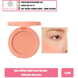 Má hồng 3CE Face Blush Peach Splash