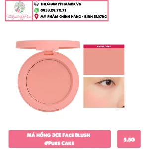 Má hồng 3CE Face Blush Pure Cake