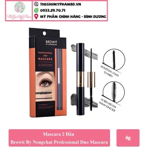 Mascara 2 Đầu BROWIT Professional Duo Mascara Sexy Black