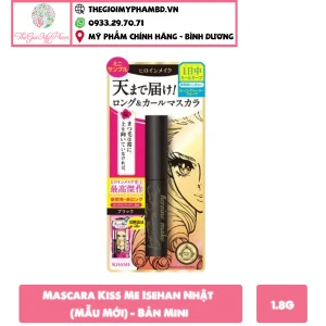 Mascara Kiss Me Isehan Nhật (Mẫu Mới) - Bản Mini