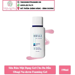 Obagi - Nu-Derm Foaming Gel 198ml (Ko tđ)