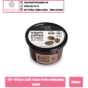 Organic Shop - Tẩy Da Chết Body 250ml Coffee & Sugar