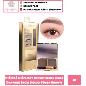 Phấn Kẻ Chân Mày Browit by Nongchat Dark Brown