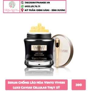 Serum Trứng Cá Tầm Vento Vivere Luxe Caviar Cellular Serum Thụy Sĩ 30g (Ko tđ)