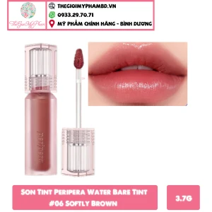 Son Tint Peripera Water Bare Tint 3.7g 06 Softly Brown