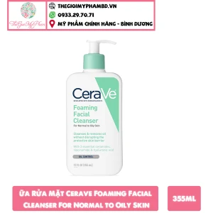 SRM CeraVe 355ml For normal to Oily Skin