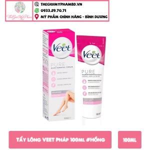 Tẩy Lông VEET Pháp 100ml Hồng