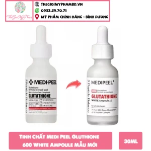 Tinh Chất Dưỡng Trắng Medi Peel Gluthione 600 White Ampoule Mẫu Mới
