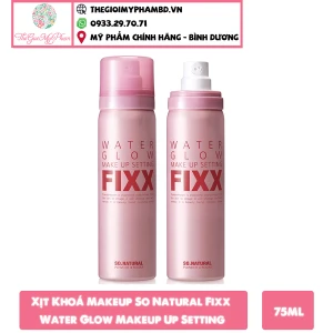 Xịt Khoá Makeup So Natural Fixx Water Glow Makeup Up Setting 75ml