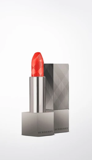 Son Burberry 412 Orange Red Màu Đỏ Cam