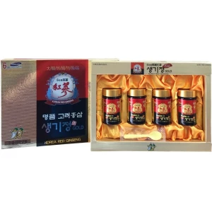 Cao hồng sâm Hàn Quốc GOLD 6 năm tuổi cô đặc hộp 4 lọ x 250g