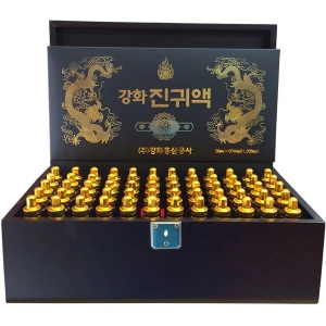 Đông trùng hạ thảo dạng nước 60 ống hộp gỗ đen Hàn Quốc