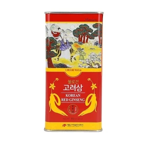 Hồng Sâm Củ Khô Hộp Thiếc Daedong Hàn Quốc 150g (6-10 Củ)