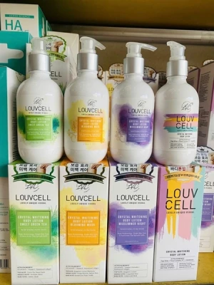 Kem Dưỡng Trắng Da Nâng Tông Louvcell Crystal Whitening Body Lotion 250ml