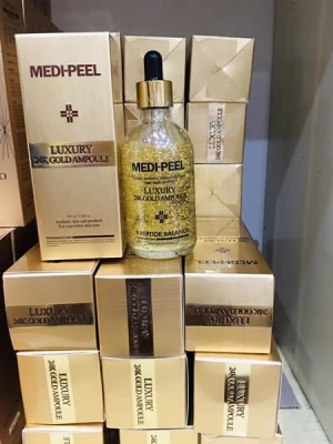 Tinh Chất Ngăn Ngừa Lão Hóa Medi Peel Luxury 24K Gold Ampoule 100ml
