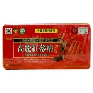 Viên Đạm Sâm Nhung Hươu Tổng Hợp Hàn Quốc 6 Năm Tuổi Hộp 120 viên