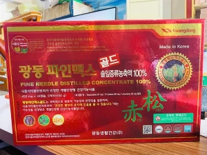 Viên Tinh Dầu Thông Đỏ Hàn Quốc Kwangdong Chính hãng 120 Viên