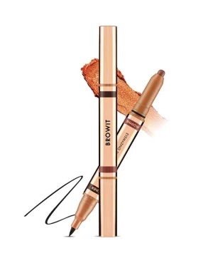 Bút kẻ mắt 2 in 1 Browit Eyemazing Shadow And Liner 0.6g + 0.85ml bút sáp mắt và kẻ mắt 2 trong 1