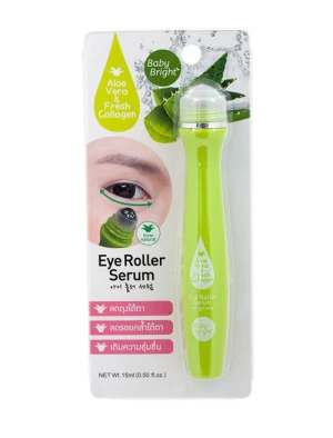 Bút lăn mắt Baby Bright Eye Roller Serum - 15ml, làm tan bọng mắt, mờ quầng thâm
