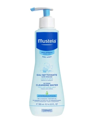 Dung dịch tắm khô Mustela No Rinse Cleansing Water - 300ml, nhẹ nhàng làm sạch trẻ mà cần rửa lại với nước (Sao chép)
