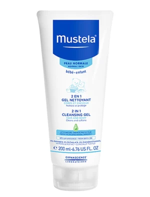 Gel tắm gội Mustela 2 in 1 Cleansing Gel