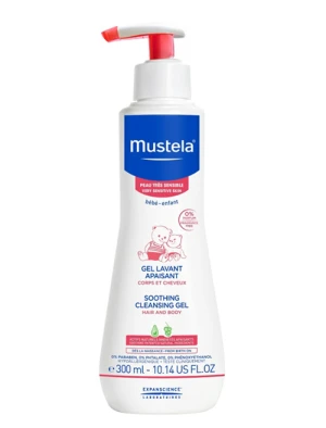Gel tắm gội Mustela Soothing Cleansing Gel