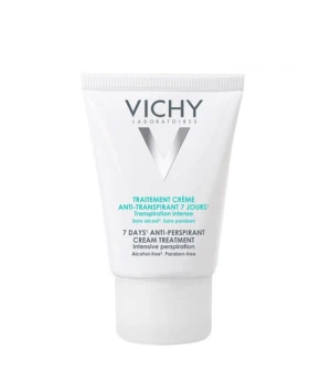 Kem khử mùi Vichy Déodorant 7 Days Anti-Perspirant Cream Treatment - 30ml giữ da khô thoáng, khử mùi mồ hôi dưới cánh tay