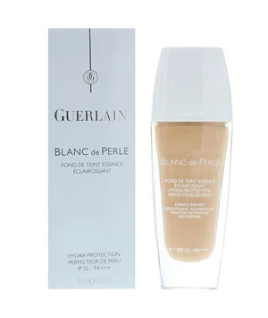 Kem nền Guerlain Blanc De Perle Essence Infused Foundation - 30ml, che phủ hoàn hảo cho làn da sáng mịn, đều màu, không tì vết